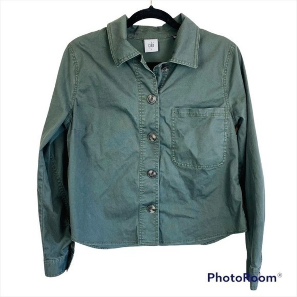 Cabi Crossroads Utility Jacket Army Green‎ Size Small